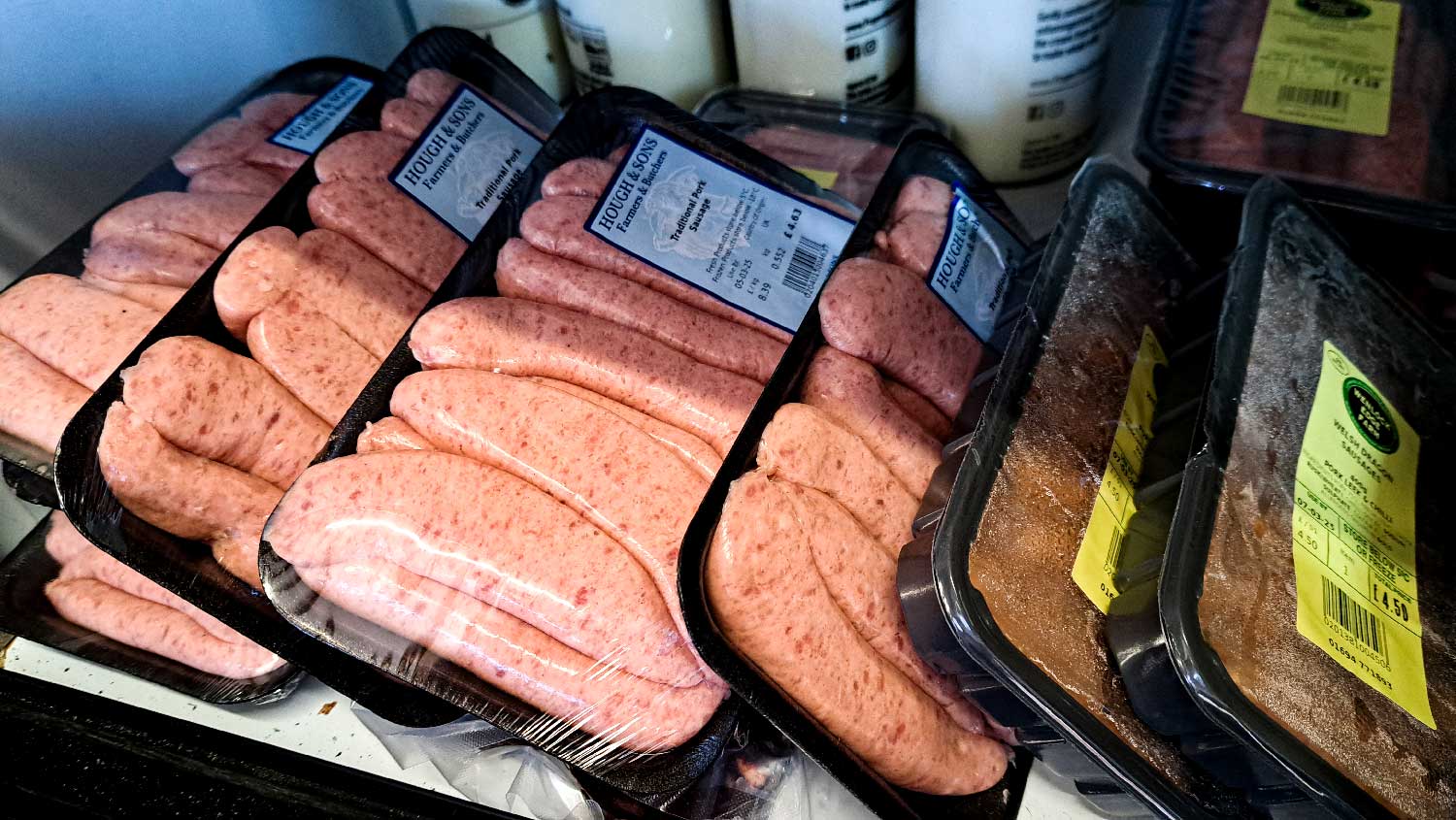 local fresh meat and sausages