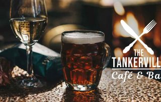 the tankerville interior with pub logo