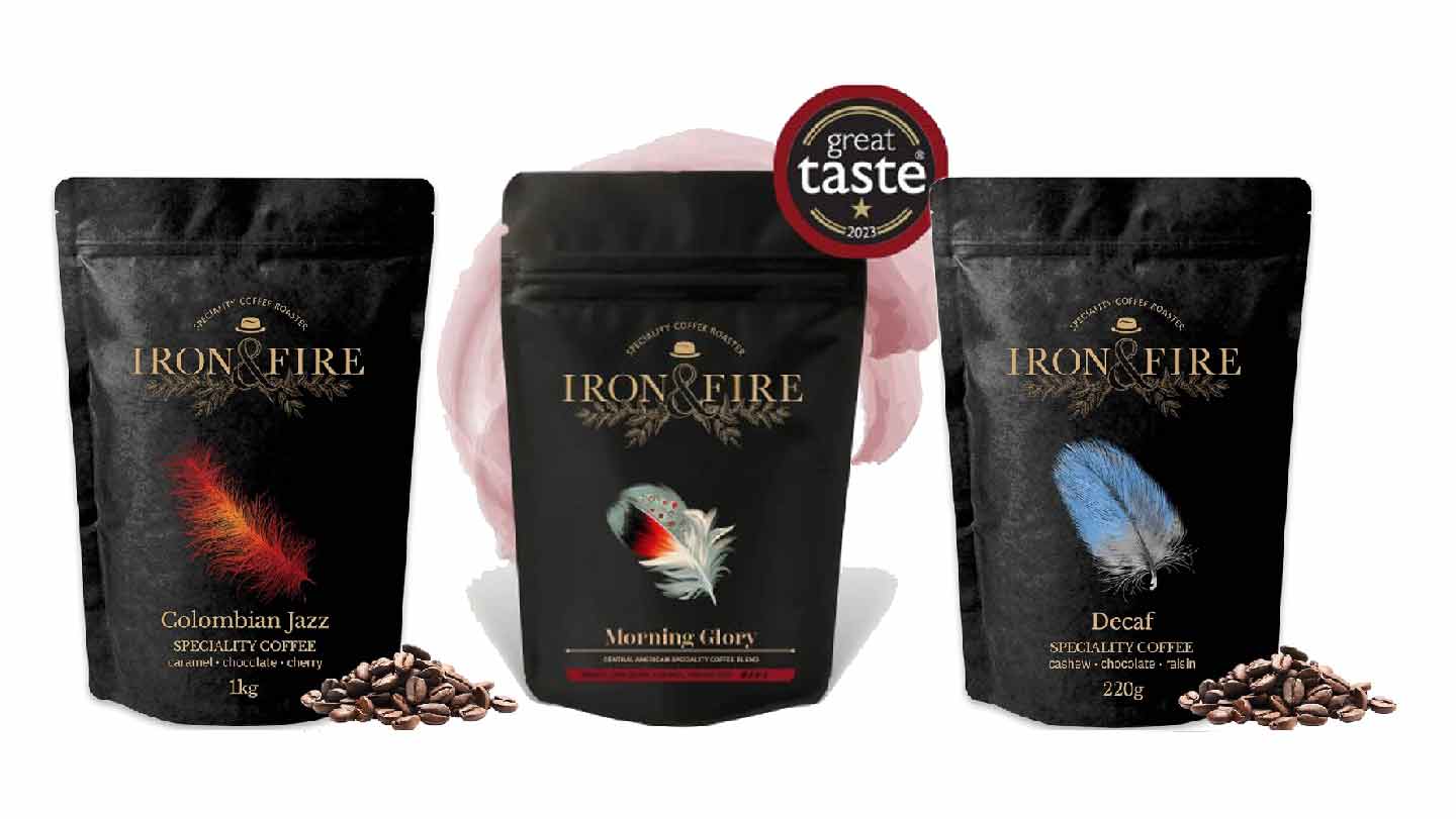 iron and fire coffee beans